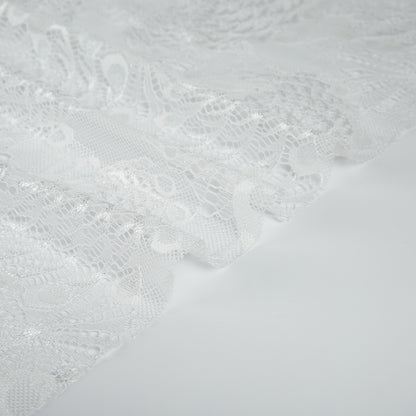 Nylon Spandex Bird Pattern Lace Fabric