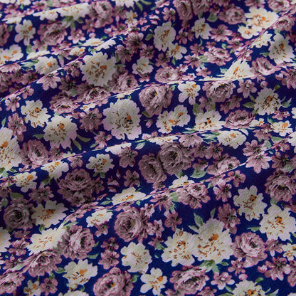 Polyester Flower Pattern Printed Fabric