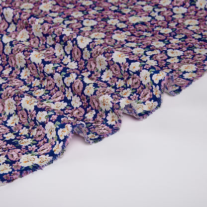 Polyester Flower Pattern Printed Fabric