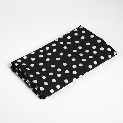 Polyester Polka Dot Pattern Printed Fabric