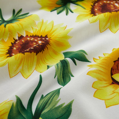 Polyester Flower Pattern Chiffon Fabric