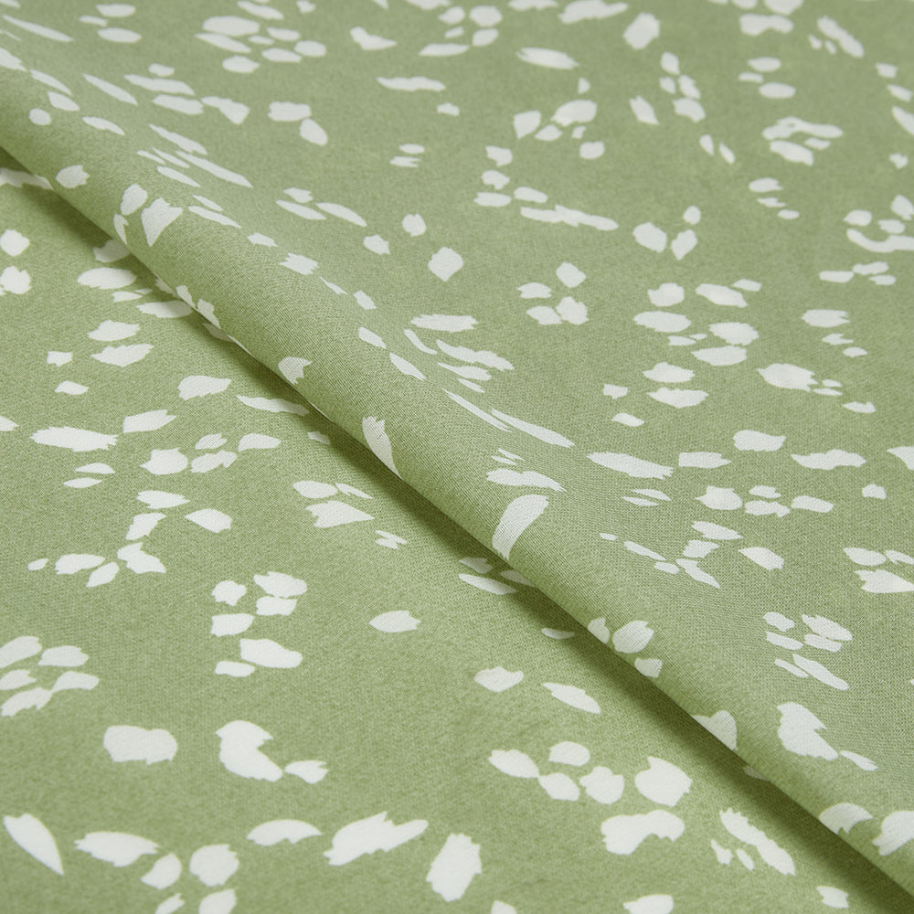 Polyester Flower Pattern Chiffon Fabric