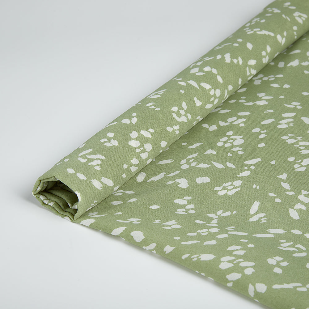 Polyester Flower Pattern Chiffon Fabric