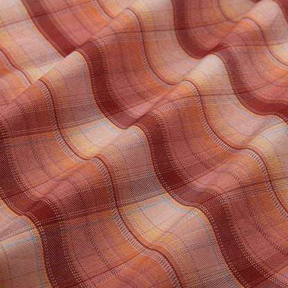 Polyester Check Pattern Twill Fabric